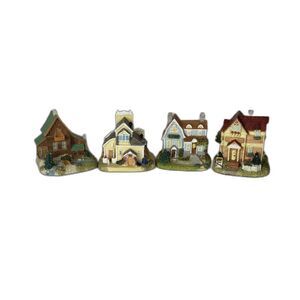 4 International Resourcing Services Mini Village Houses Buildings Berghoff Butch
